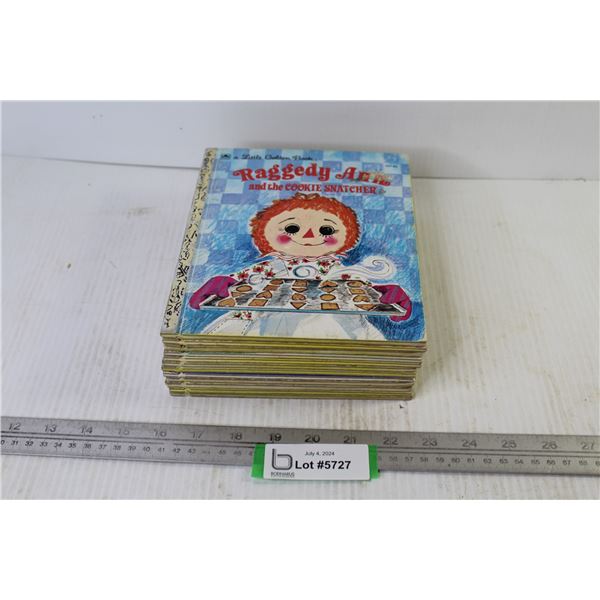 (12) Children's Books - A Little Golden Books