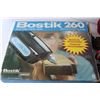 Image 4 : Bostik 260 Glue Gun 9heats up) - Small Extension Cords w/Multi Plugs - Diet Pepsi Plastic Carry Case