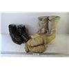 Image 1 : Snow Boots w/ Liners (size 8) - Tyrol Cross Country Ski Boots (looks like size 8) - Leather Mits (si
