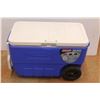 Image 1 : *Coleman Cooler w/Handle & Wheels (52 Quart)