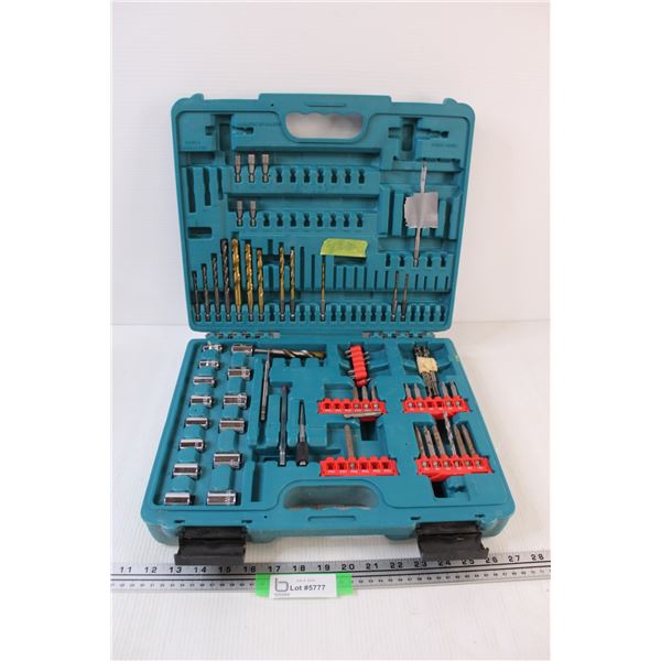 Makita Drill Bits & Metric Sockets - Not Full Set, as is