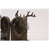 Image 3 : Bronze Deer Bookends (One Horn Damaged as pictured)
