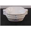 Image 4 : (3) Corningware Blue Flower Petite 5" Pans