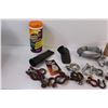 Image 3 : Lot of: Clevises, Metal Cable, Shop Vac Accessories, Misc.