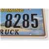 Image 2 : Wyoming License Plate
