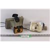 Image 1 : Vintage Polaroid Camera (untested), Vivitar Camera (as is)