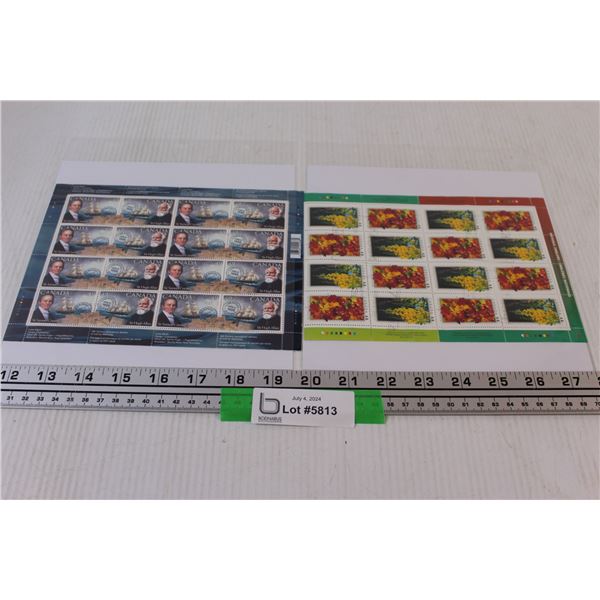 (2) Canadian Stamp Collections