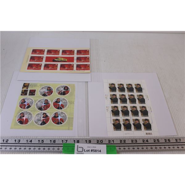 (3) Canadian Stamp Collections