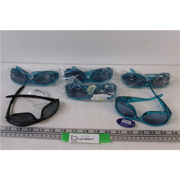 (6) Sporty Sunglasses - NIB