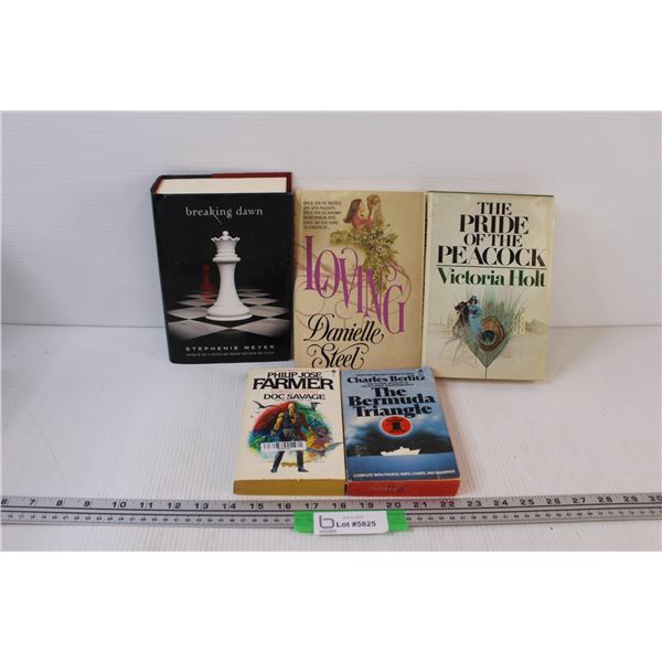 (5) Books: Breaking Dawn, Bermuda Triangle, Loving, Misc.