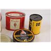 Image 2 : (6) Metal Tins - Various