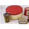 Image 3 : (6) Metal Tins - Various