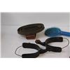 Image 2 : (7) Horse Brushes & Set of Spurs