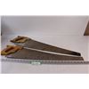 Image 1 : (2) Wood Saws - 26" Blade lengths