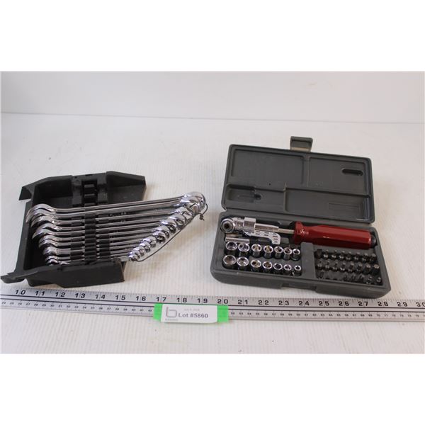 Fuller Imperial Wrench Set & Imperial/Metric Socket Set in Case