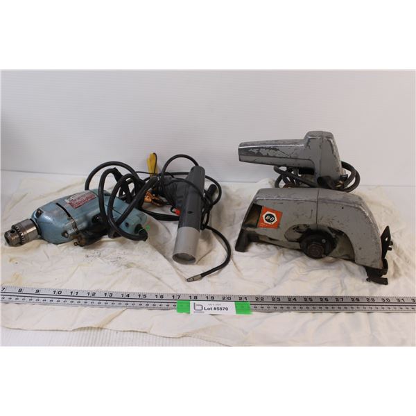 Black & Decker Drill & Circular Saw, Timing Light (as is)