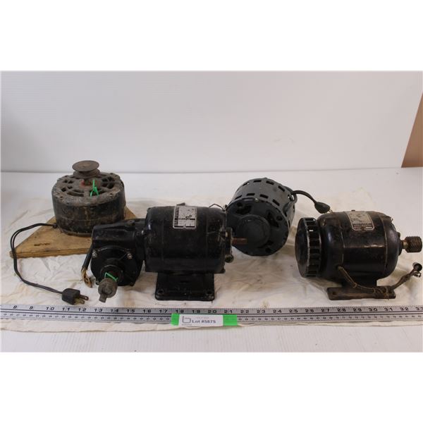 (4) Electric Motors - untested