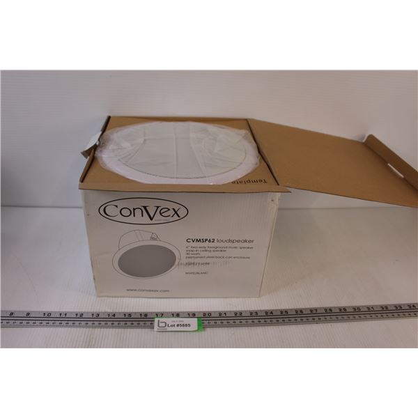 Convex Loudspeaker Snap In Ceiling Mountable - NIB