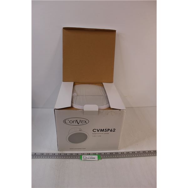 Convex Loudspeaker Snap In Ceiling Mountable - NIB