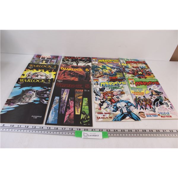 (10) Comic Books: (6) Warlock 5, (4) Motormouth