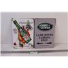 Image 1 : (2) Metal Signs (12"x8"): Land Rover & Canada Dry