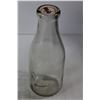 Image 4 : (3) Milk Glass Bottles - Palm, Turners, Saskatoon Drinkle Creamery