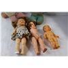 Image 3 : (2) Vintage Teddy Bears, (3) Vintage Dolls