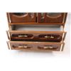 Image 6 : French Door Jewelry Box with 2 Drawers - 18 1/2"H x 13" x 7"