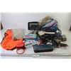Image 1 : Safety Vest - Electrical Items - Drain Auger - Mathematical Instruments - Stapler - Misc. Items