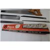 Image 6 : (6) Piece Interchangeable Saw, 5 Saw Blades - Vintage Hand Saw