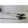 Image 1 : (2) Fishing Rods - Daiwa - Shakespeare (has damages - untested)