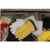 Image 4 : *Vintage Trunk w/Key (dented - 28"w x 15 1/2"d) - Assortment of Gloves