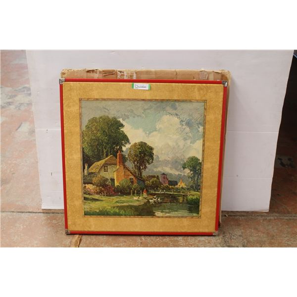 *Vintage Card Table (30"w x 30"w x 26 1/2"h)