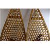 Image 3 : Pair of Rawhide Snowshoes - 46"