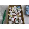 Image 2 : Unopened Shower Curtain, Handmade Hat Decorations, Misc.