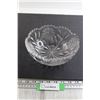 Floral Cut Glass Bowl