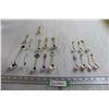 Image 1 : (11) Silverplate Souvenir Spoons, (7) Sterling Silver Spoons