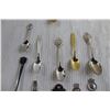 Image 3 : (11) Silverplate Souvenir Spoons, (7) Sterling Silver Spoons