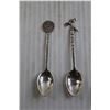 Image 2 : (4) Sterling Silver Mexico Spoons