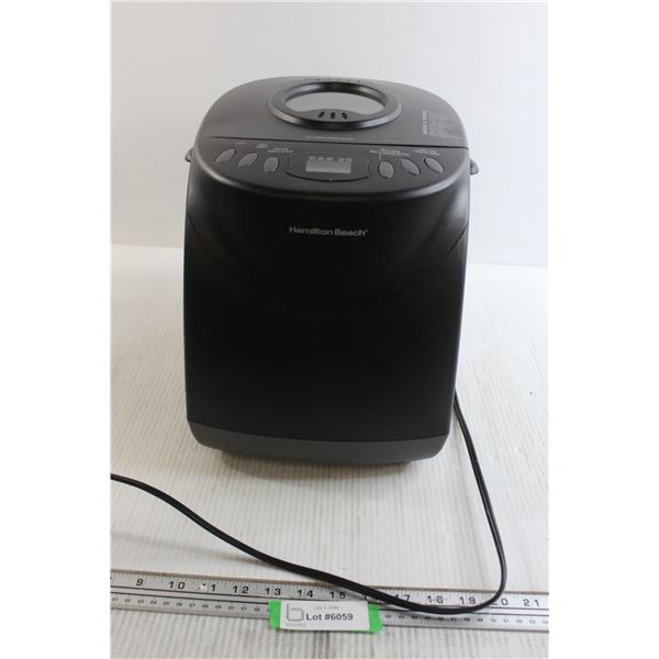 Hamilton Beach Breadmaker - Turns On