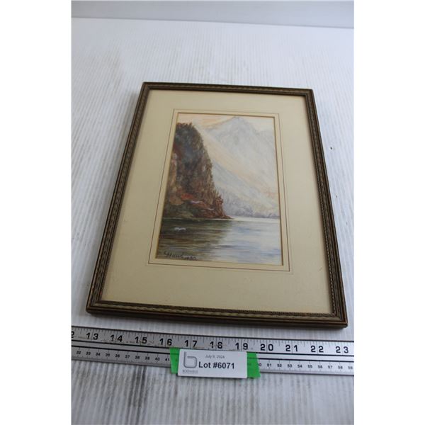 Watercolour by E Howd - 10 1/2" x 14"