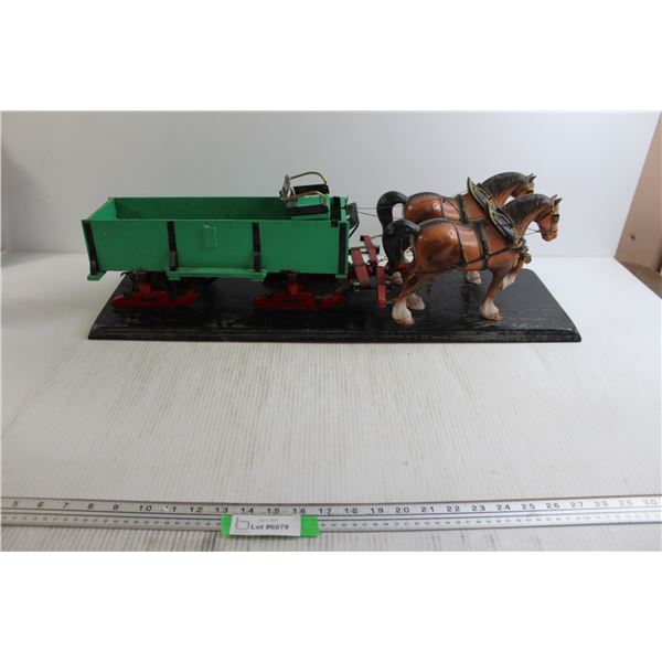 Horse and Sleigh Display