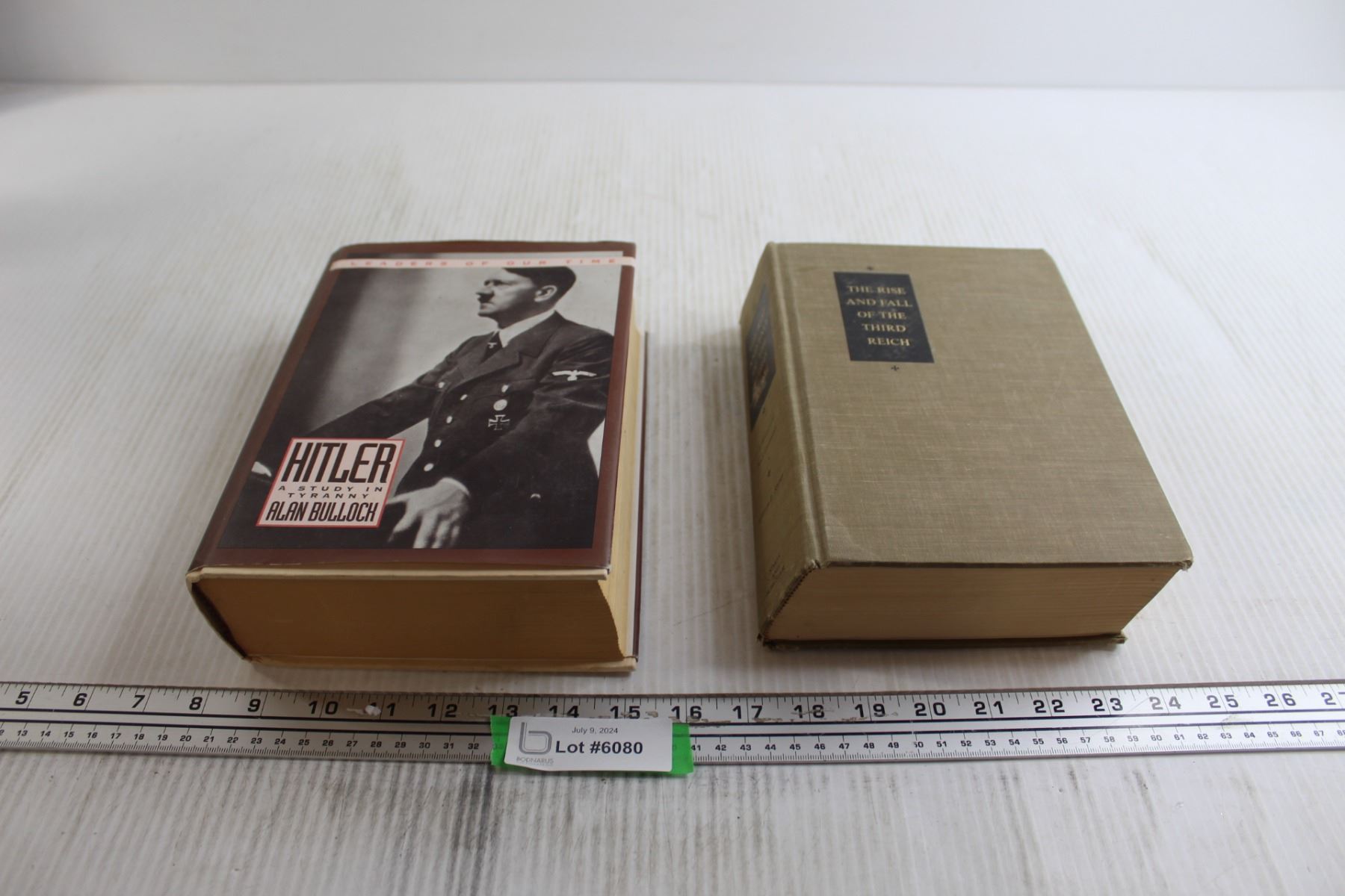(2) Nazi Books - Hitler Book is Upside Down