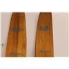 Image 2 : *Pair of Wooden Sea Skis
