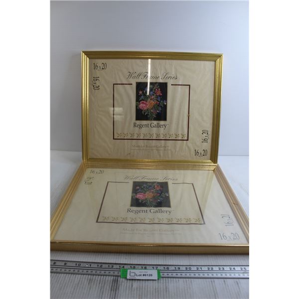 (2) Picture Frames - 16" x 20", (1) is Sealed