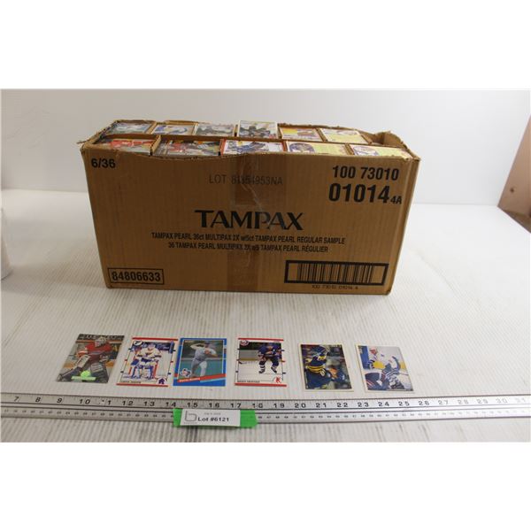 Box of Assorted Hockey Cards