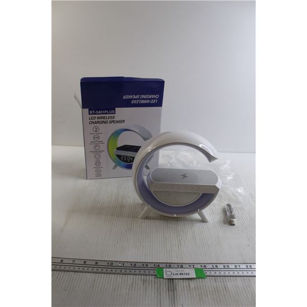 LED Wireless Charging Speaker NIB