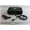 6142  Xbox with Cords  Untested, As Is