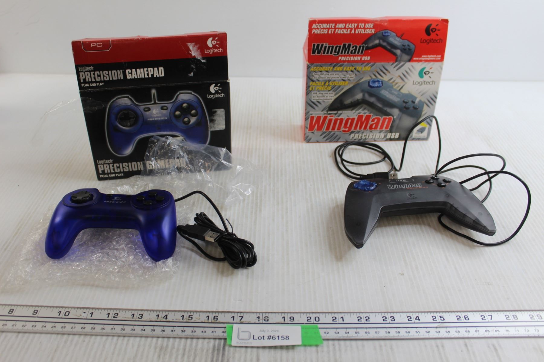 Logitech Precision Gamepad, Wingman Precision USB Controller - Both ...