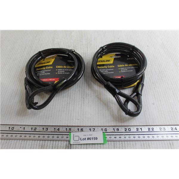 (2) Security Cables